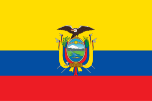 Bandera del Ecuador