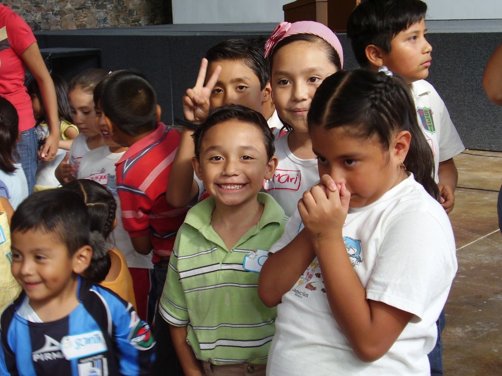 Niños y niñas, beneficiarios de los proyectos en México, 2010.