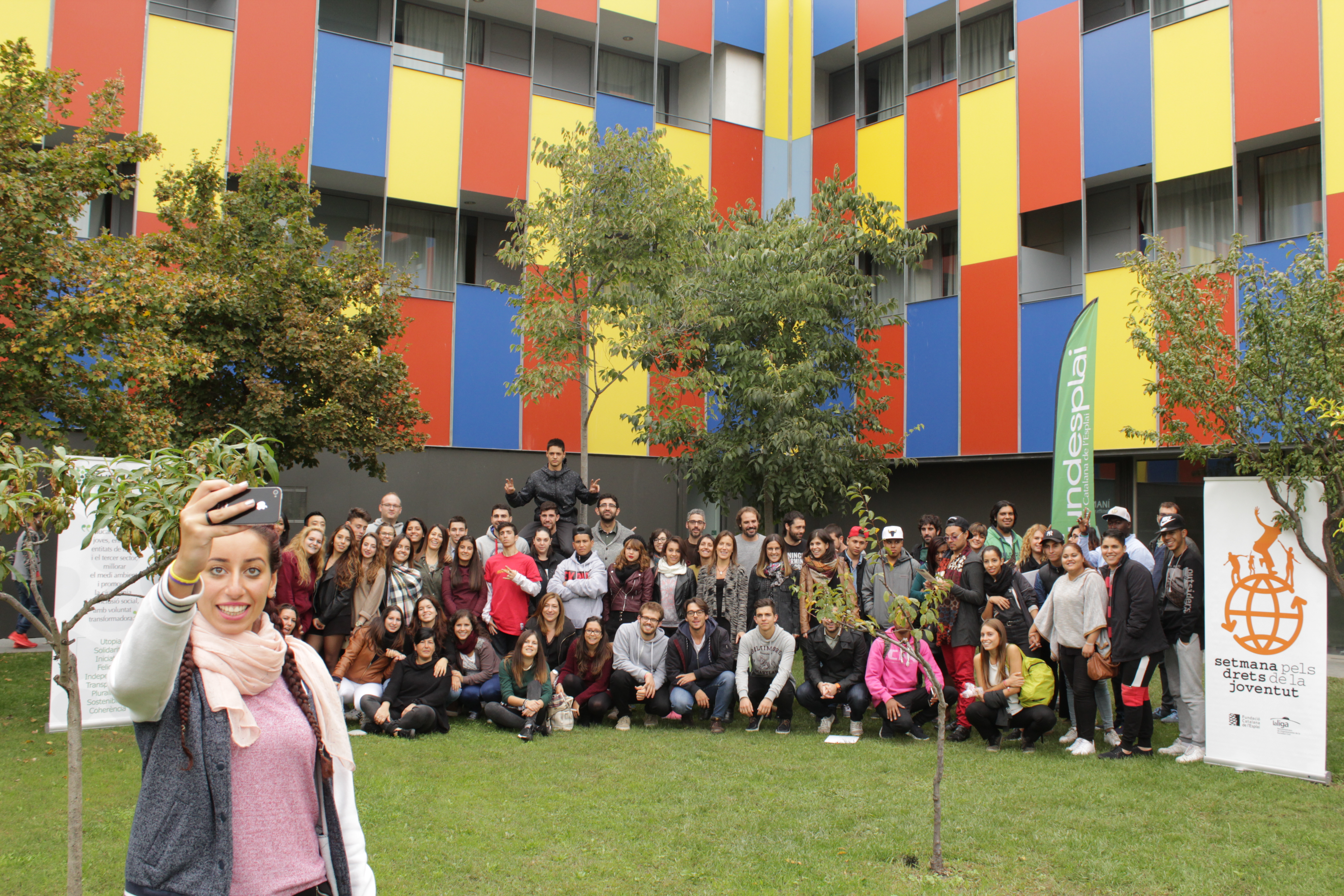 La Semana por los Derechos de la Juventud en Centre Esplai, Jóvenes activados con sus derechos