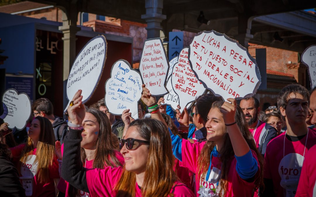 Fundación Esplai, FORO17 en Madrid. Juventud comprometida con la participación. Manifiesto