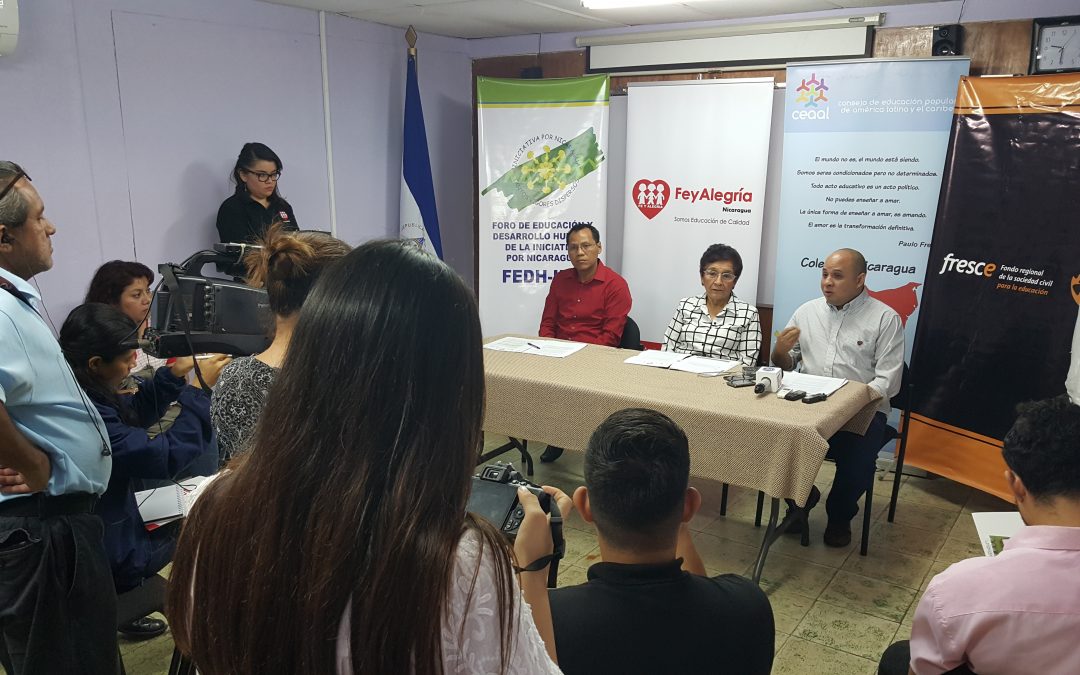 Organizaciones educativas piden más recursos para la Educación en Nicaragua