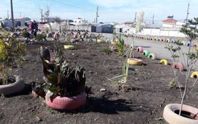 Un jardín infantil convierte un basurero en un parque, Chile.