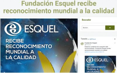 Fundación Esquel reconocida con el oro 2019 en el Premio World Quality Commitment