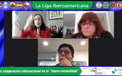 PRIMER WEBINAR DE LA LIGA: «Nuevos espacios de cooperación, rescatar el multilateralismo, la ética de los cuidados, la importancia de lo público y el protagonismo de la sociedad civil»