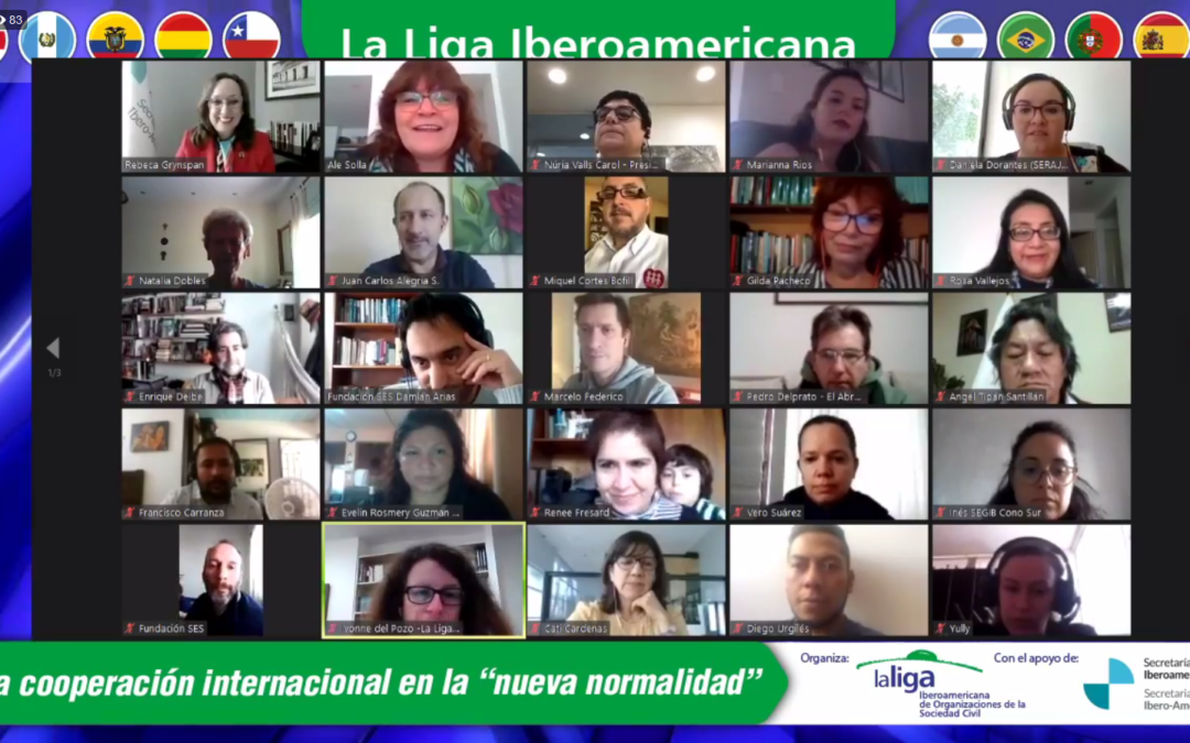 4.500 personas alcanzadas en el primer webinar organizado por La Liga: «los cambios y desafios de la cooperación internacional en la pandemia y pos-pandemia»